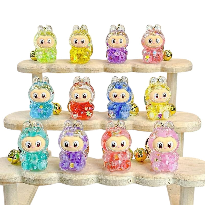 New Labubu Gel Keyring