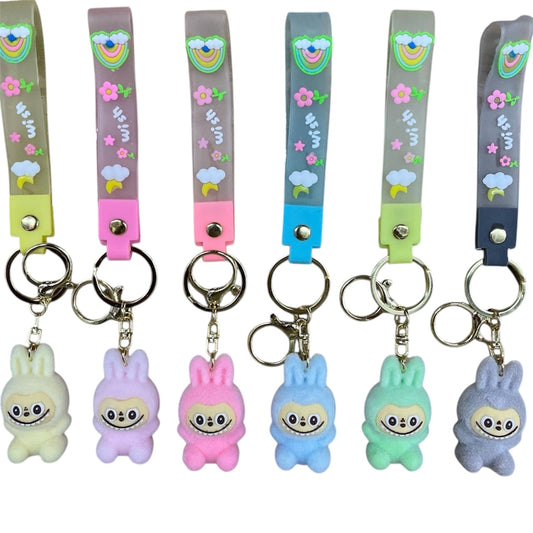 Squishy Labubu Key Chain